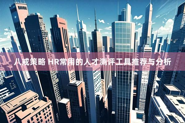 八戒策略 HR常用的人才测评工具推荐与分析
